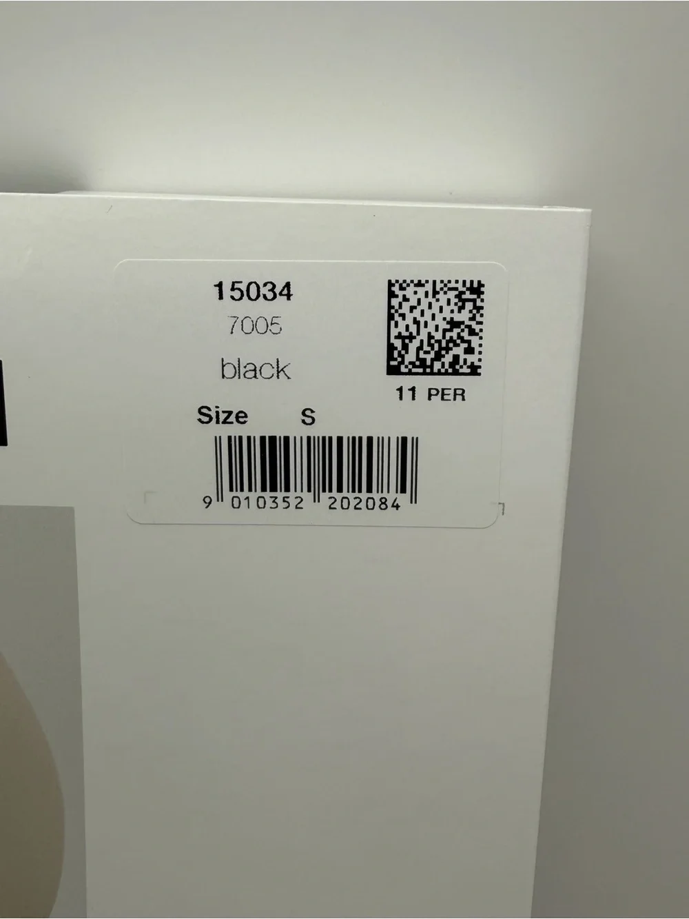 NEW Wolford Black Opaque Mary Cotton Rib Tights Denier 70 Size Small